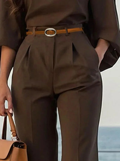 BONDI | Loose High Waistbroek