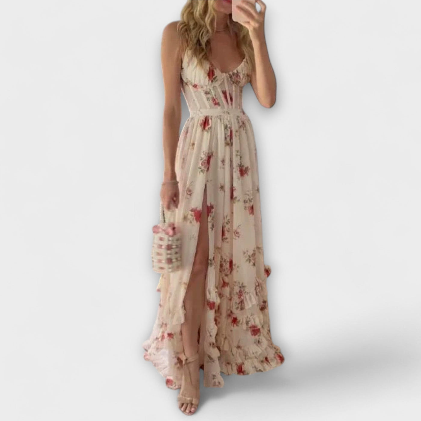 Hazel - Jurk met Bloemenpatroon