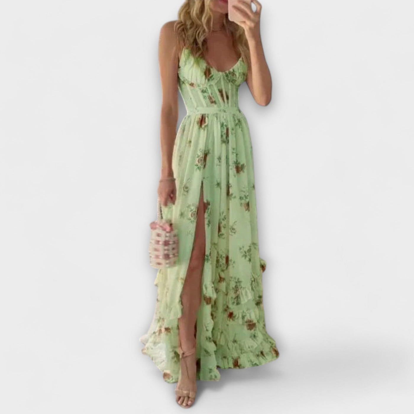 Hazel - Jurk met Bloemenpatroon