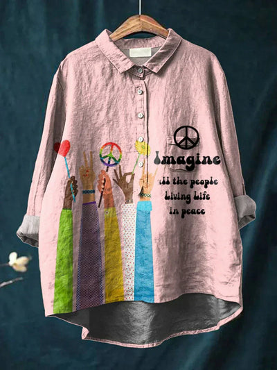 Hippie™ - Vrede Kunst T-shirt