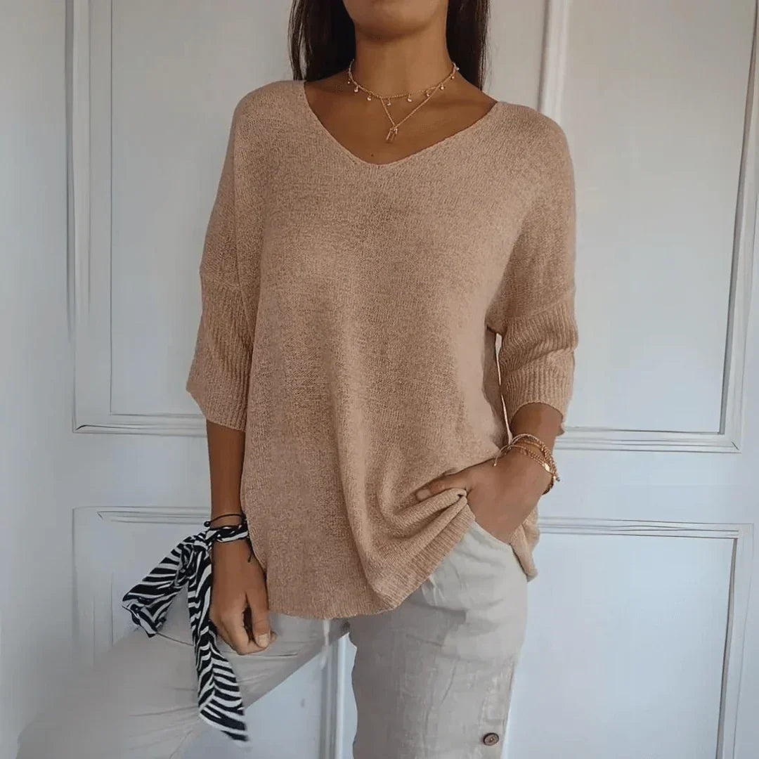Azure - Ontspannen Elegante Top