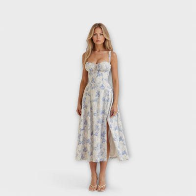 Kiana - Korset Midi-jurk