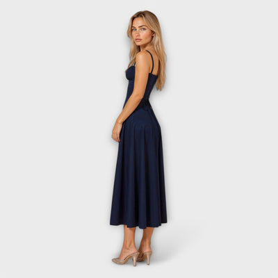 Kiana - Korset Midi-jurk