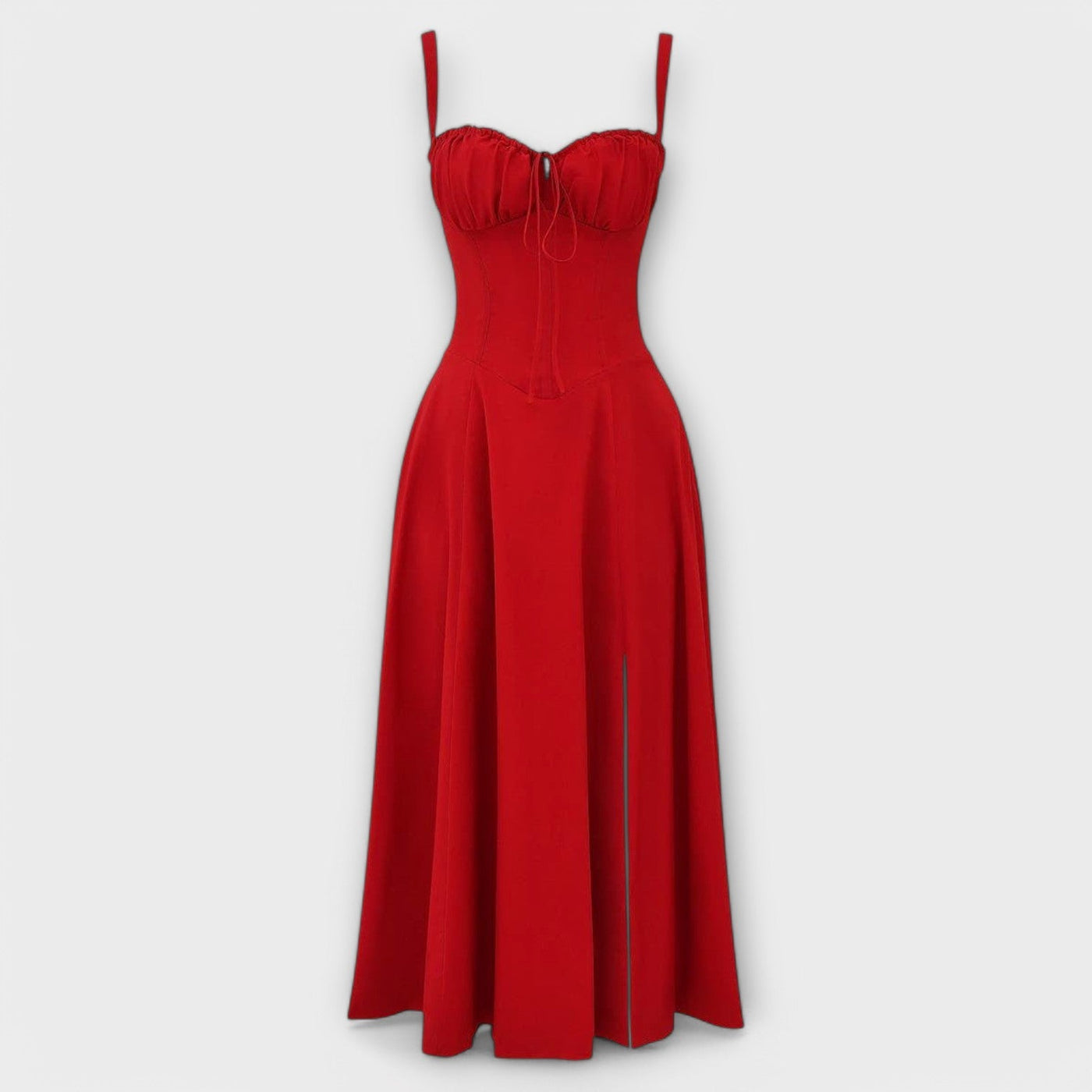 Kiana - Korset Midi-jurk