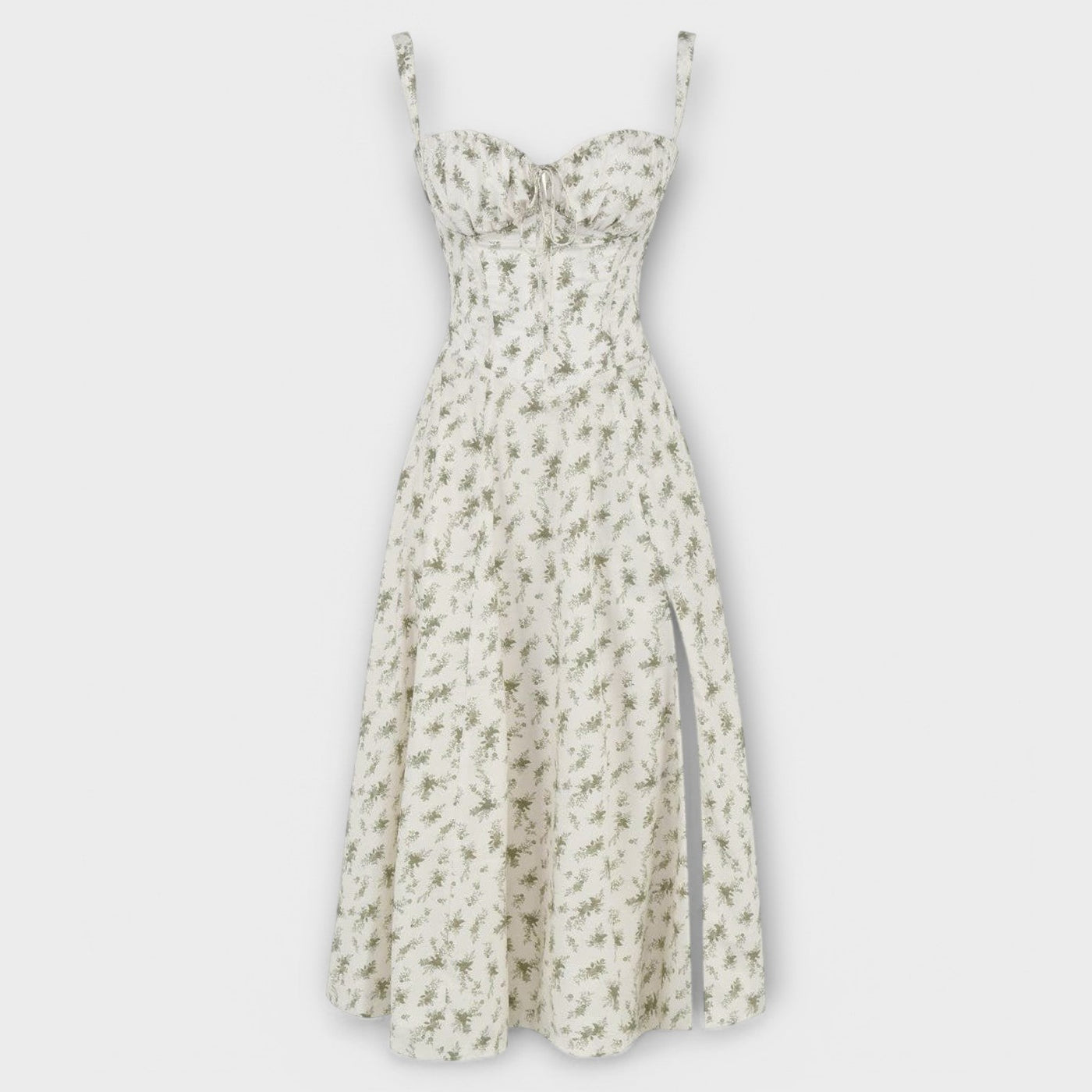 Kiana - Korset Midi-jurk