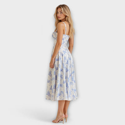 Kiana - Korset Midi-jurk
