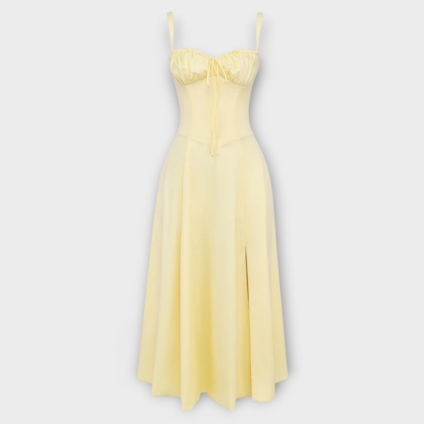 Kiana - Korset Midi-jurk