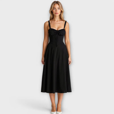 Kiana - Korset Midi-jurk