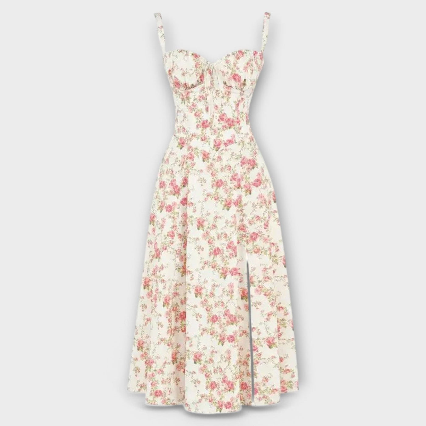 Kiana - Korset Midi-jurk