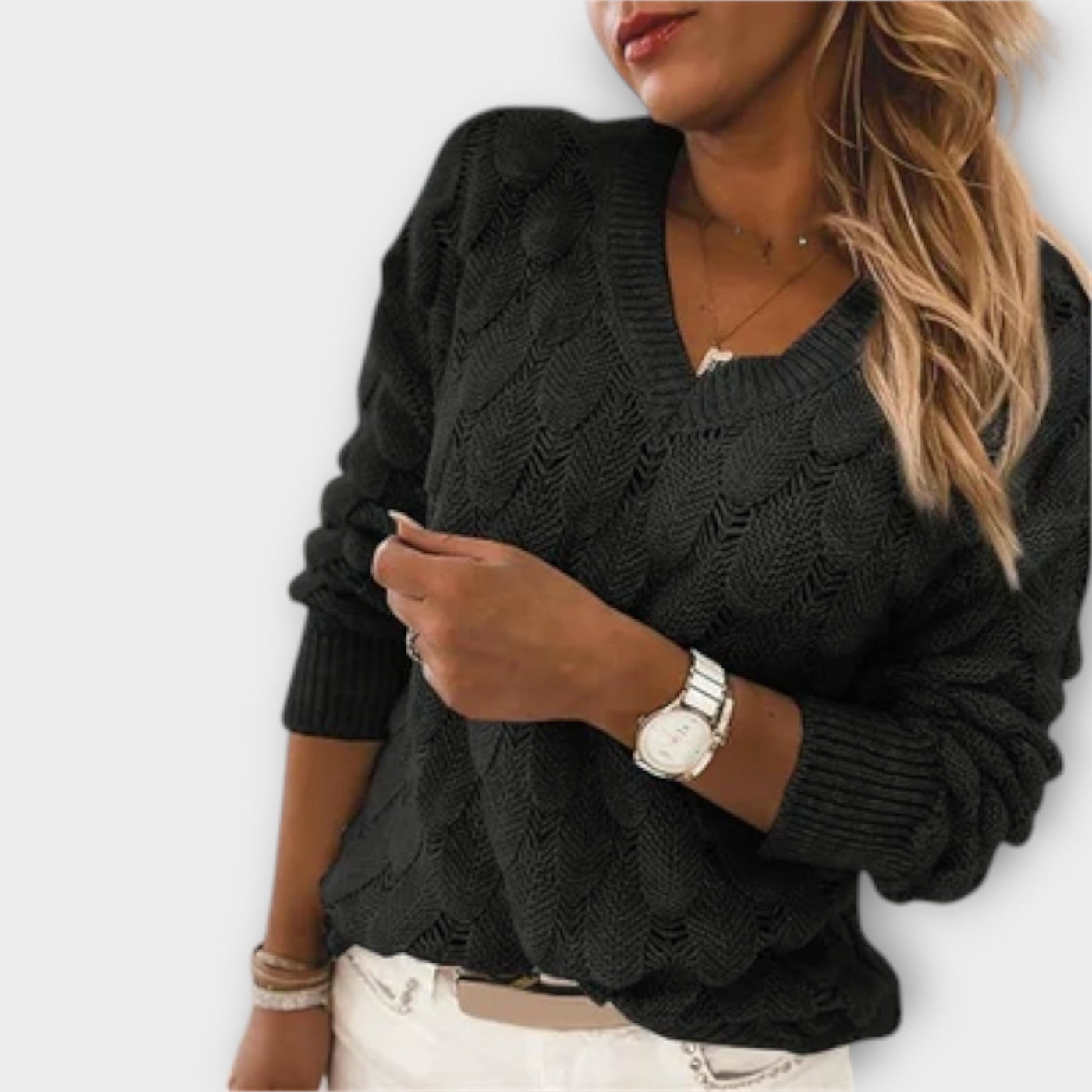 Noemier - Pullover met V-hals