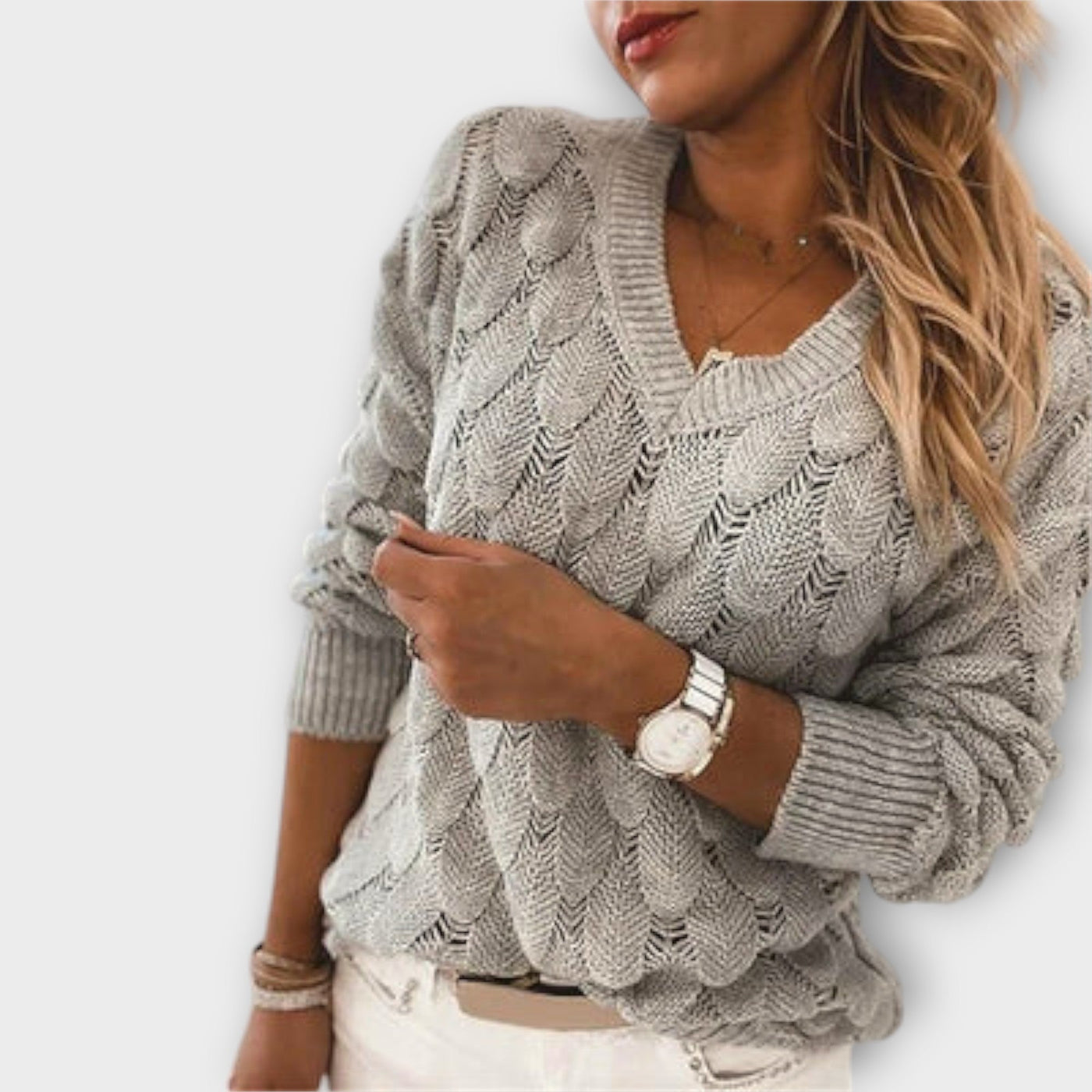 Noemier - Pullover met V-hals