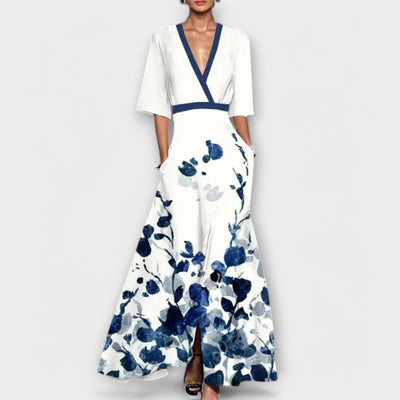 Alma - Elegante Mouwen Design Damesjurk