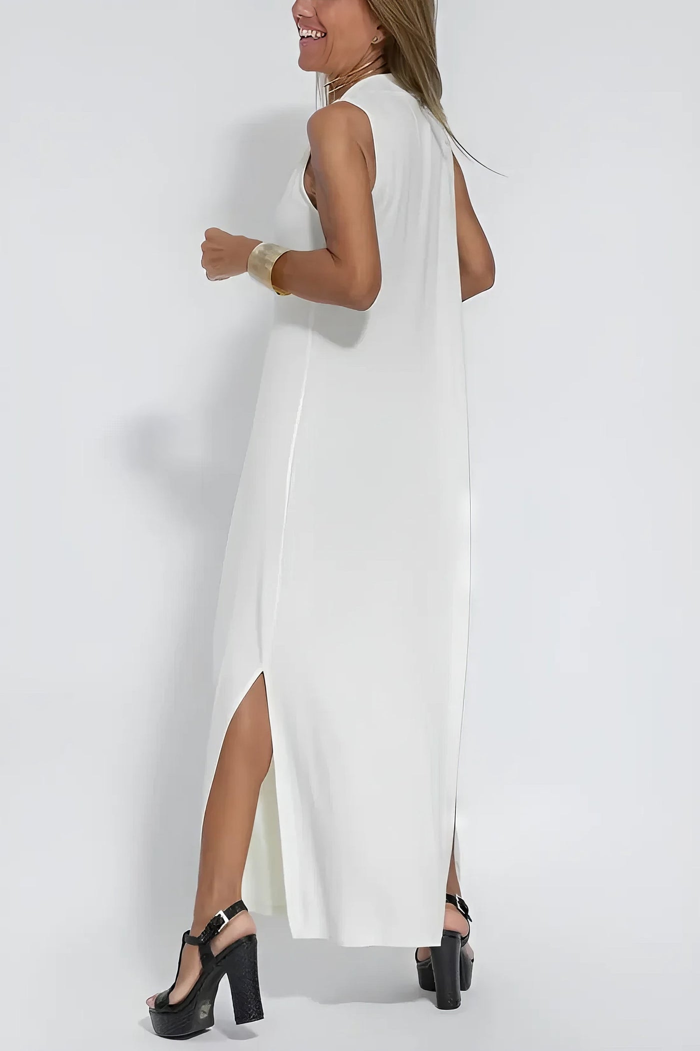 Serena | Lange Mouwen Jurk met Cardigan