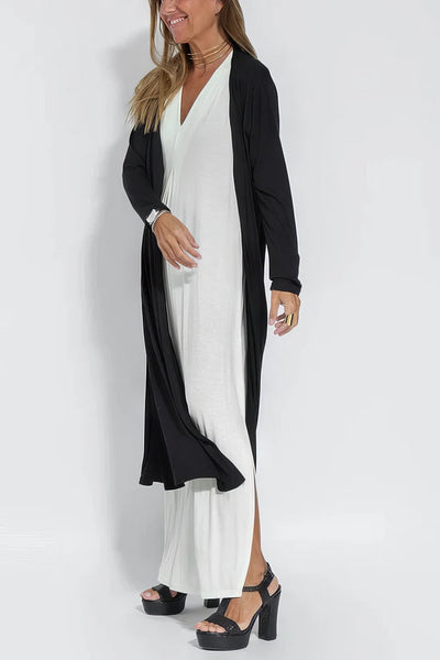 Serena | Lange Mouwen Jurk met Cardigan