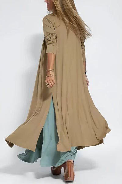 Serena | Lange Mouwen Jurk met Cardigan
